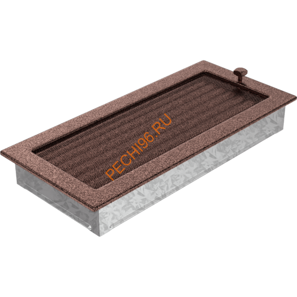 Вентиляционная решетка Kratki 37МХ 170х370 мм латунь