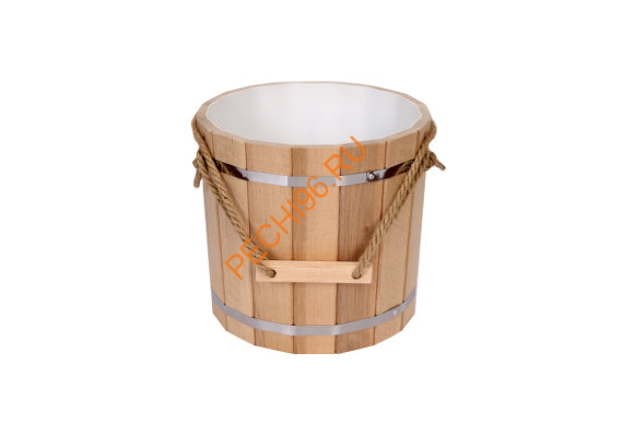 Запарник 16л пластиковая вставка, Ольха