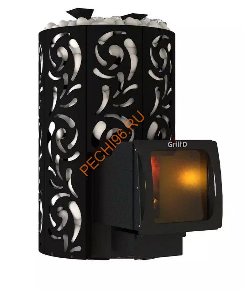 Печь банная Grill’D Violet Long Window Max