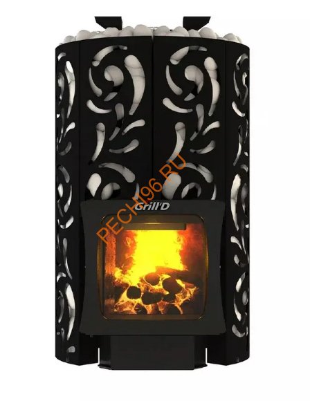 Печь банная Grill’D Violet Long Window Max
