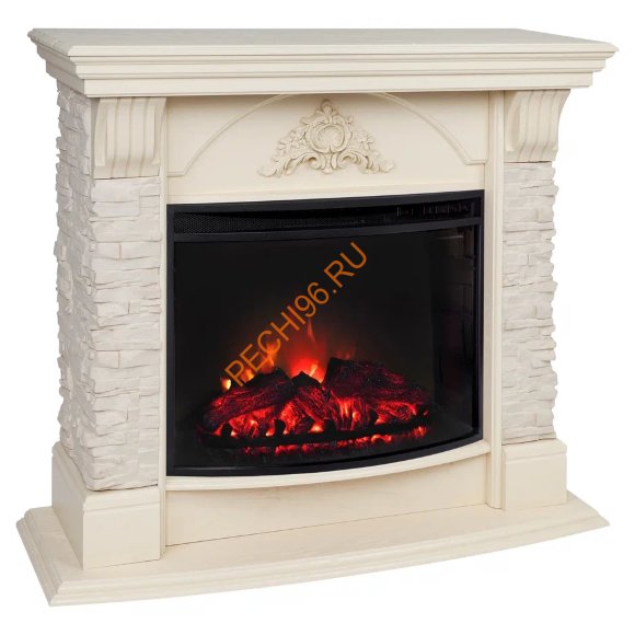 Электрокамин RealFlame Athena 25/25,5 WT с очагом Evrika 25,5