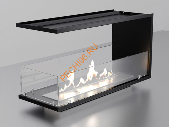 Торцевой биокамин 1000х500х300 мм, стекло Торцевой биокамин 1000х500х300 мм, стекло