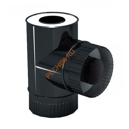 Сэндвич-тройник Agni 90 градусов эмалированный d 150/210 мм Сэндвич-тройник Agni 90 градусов эмалированный d 150/210 мм