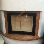 Дровяной камин EdilKamin AGATA с топкой CRISTAL 90 N