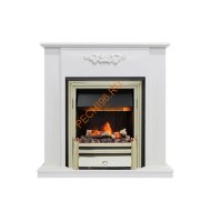 Электрокамин Dimplex Lumsden с очагом Cavendish белый дуб