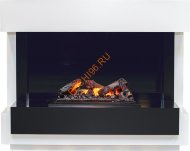 Электрокамин Dimplex Cube с очагом Cassette 600 NH белый с черным