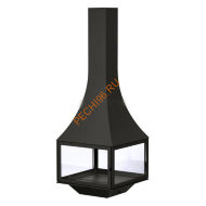 Камин Bordelet JULIETTA 985 Black Line, центральный подвесной