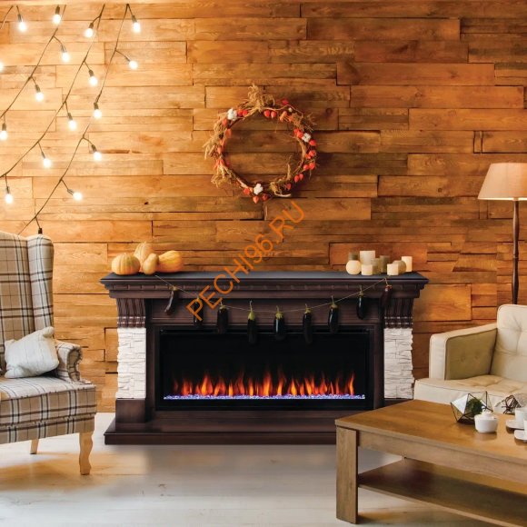 Электрокамин RealFlame Michigan 42 AO с очагом Saphir 42 Электрокамин RealFlame Michigan 42 AO с очагом Saphir 42