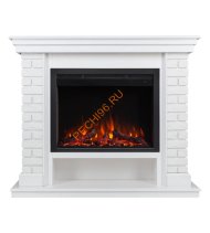 Электрокамин RealFlame BRIXTON 25,5 WT с очагом Saphir 25,5