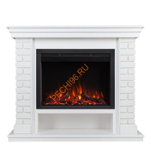 Электрокамин RealFlame BRIXTON 25,5 WT с очагом Saphir 25,5