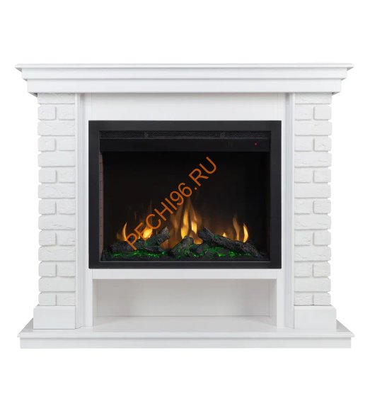 Электрокамин RealFlame BRIXTON 25,5 WT с очагом Saphir 25,5