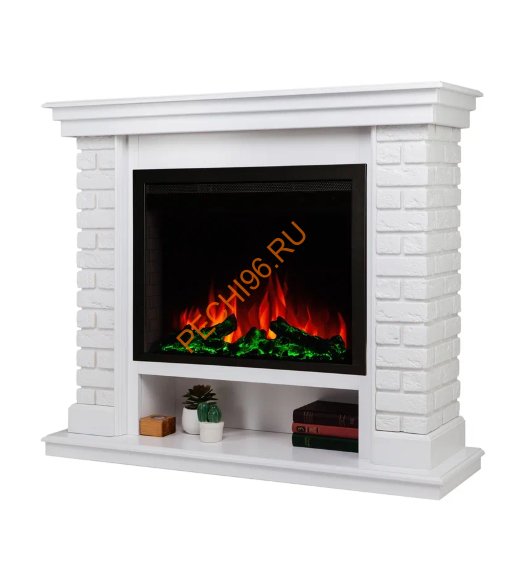 Электрокамин RealFlame BRIXTON 25,5 WT с очагом Saphir 25,5