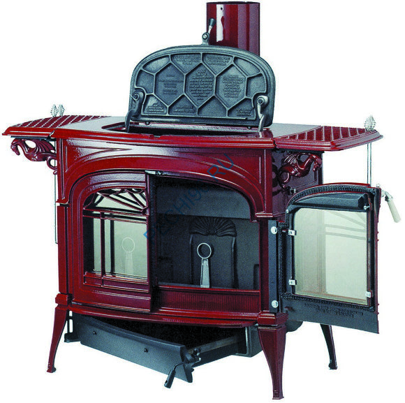 Чугунная печь Vermont Castings Encore бордо