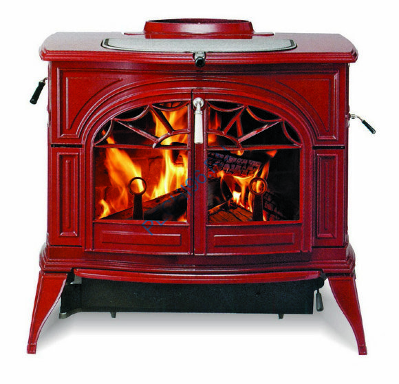 Чугунная печь Vermont Castings Encore бордо