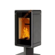 Печь-камин АСТОВ КУБ ПК 4581, низкая нога