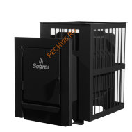 Печь банная Согрей Сотка 18 Газодровяная