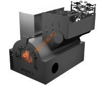 Печь банная Термосфера Горыныч 3, малая дверь со стеклом, система СВО
