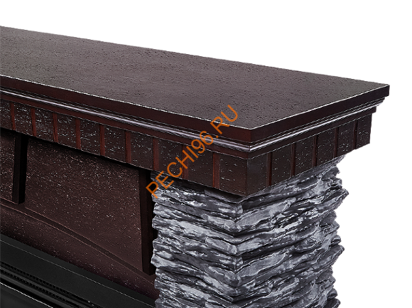 Электрокамин Electrolux Sphere Plus EFP/P-2720RLS с порталом Firelight Porto 25, камень черный, венге