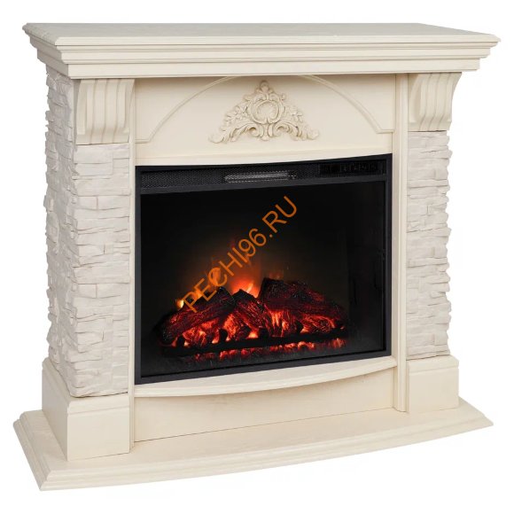 Электрокамин RealFlame Athena 25/25,5 WT с очагом Sparta 25,5