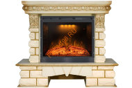 Электрический камин Royal Flame Pierre Luxe LORD с очагом Emerald 28
