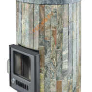 Печь банная Ферингер Уют 25 ПФ Жадеит наборный