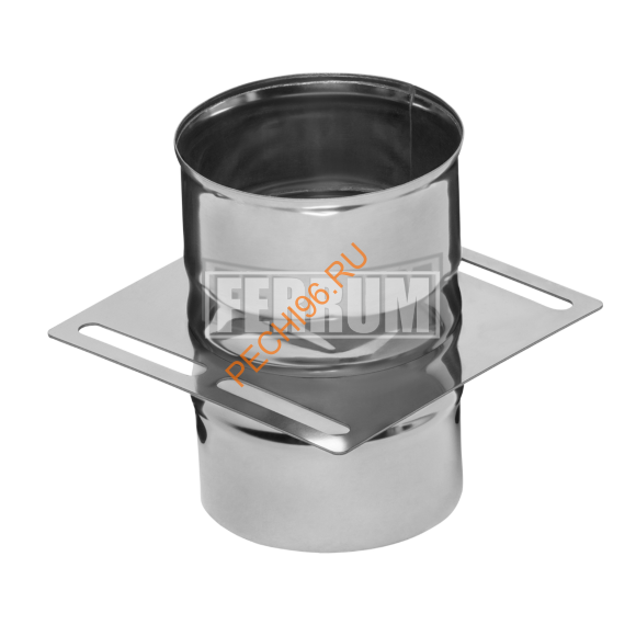 Площадка монтажная одностенная Феррум, нержавейка AISI 430-0,8 мм, d 150 мм