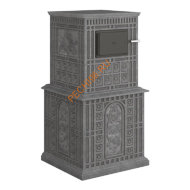 Печь банная газовая RT-50RV 310S Талькомагнезит Истеблишмент с прямыми углами