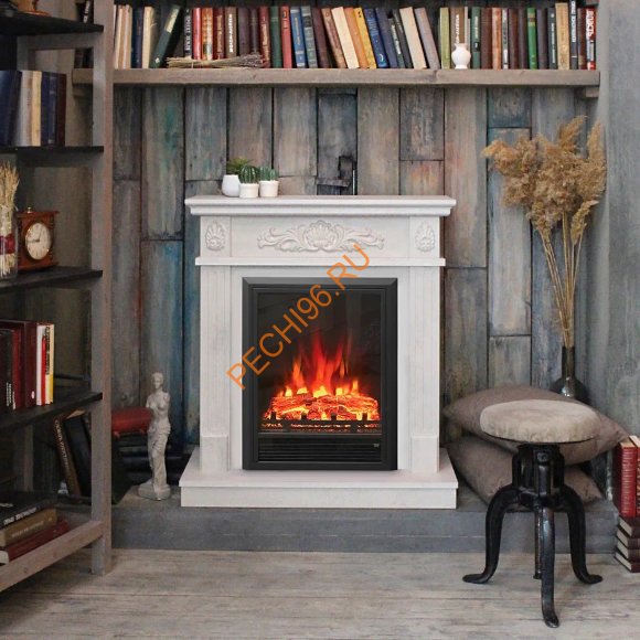 Электрокамин RealFlame Adelaida WT с очагом Eugene