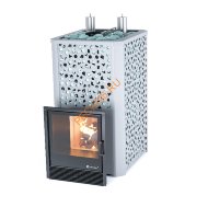 Печь банная ИзиСтим Ялта 25К березовый лист