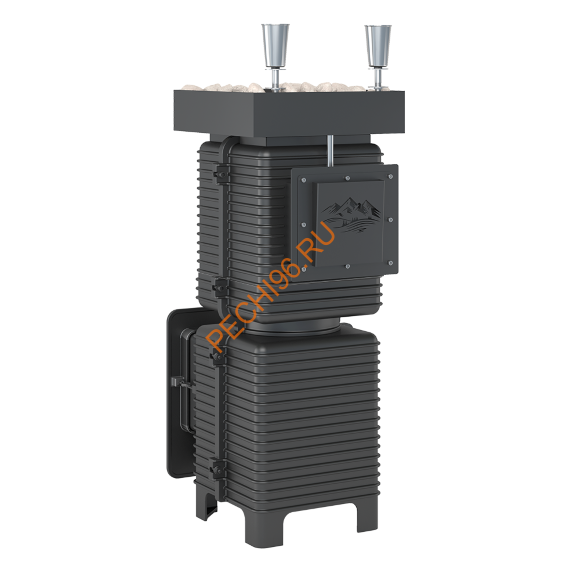 Печь банная Эверест Легкий пар Профи Чугун, под обкладку, НЗК, б/в