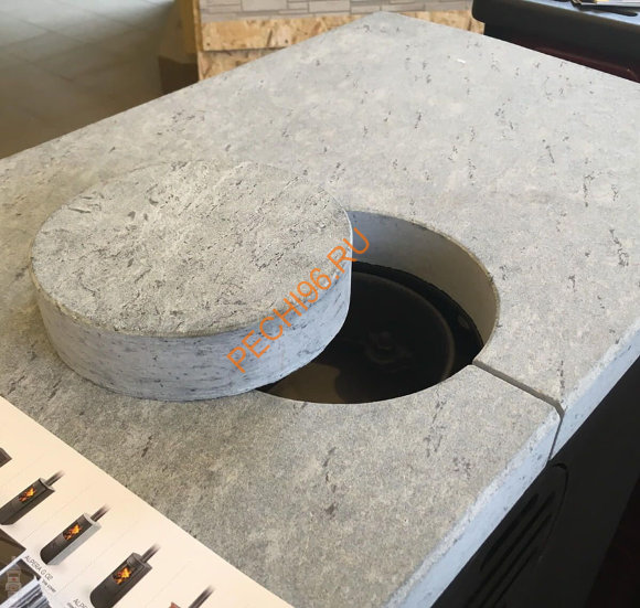 Каменная печь-камин Romotop RIANO N талькохлорит