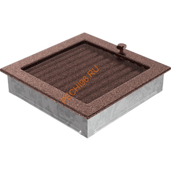 Вентиляционная решетка Kratki 22МХ 220х220 мм латунь