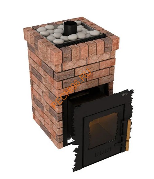 Печь банная Grill’D Violet Retro Long, камень 20 кг Печь банная Grill’D Violet Retro Long, камень 20 кг