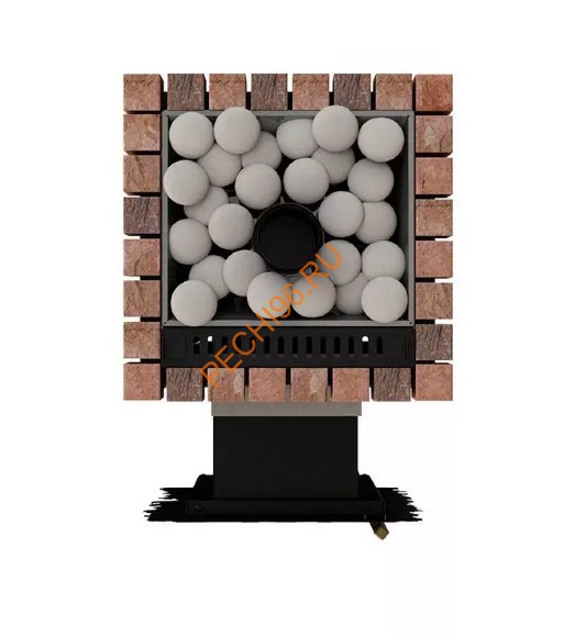 Печь банная Grill’D Violet Retro Long, камень 20 кг Печь банная Grill’D Violet Retro Long, камень 20 кг