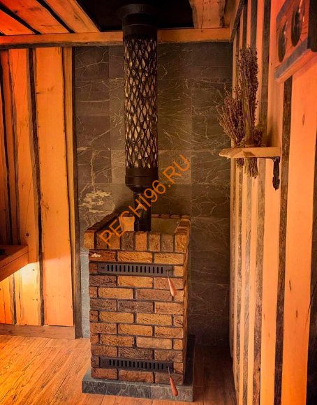 Печь банная Grill’D Violet Retro Long, камень 20 кг Печь банная Grill’D Violet Retro Long, камень 20 кг