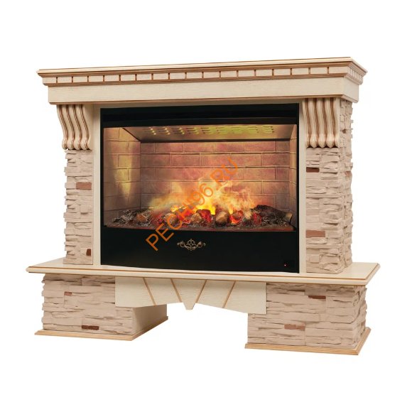 Электрокамин RealFlame Sorento 33 WT с очагом 3D Firestar 33 Электрокамин RealFlame Sorento 33 WT с очагом 3D Firestar 33