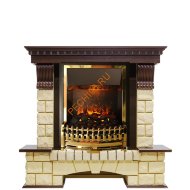 Электрокамин Dimplex Pierre Luxe с очагом Atherton темный дуб/ шампань