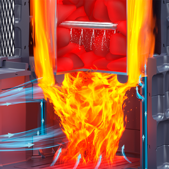 Печь банная Гефест AVANGARD ЗКН 25 (П2) Ураган