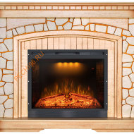 Электрический камин Royal Flame Glasgow с очагом Emerald 28