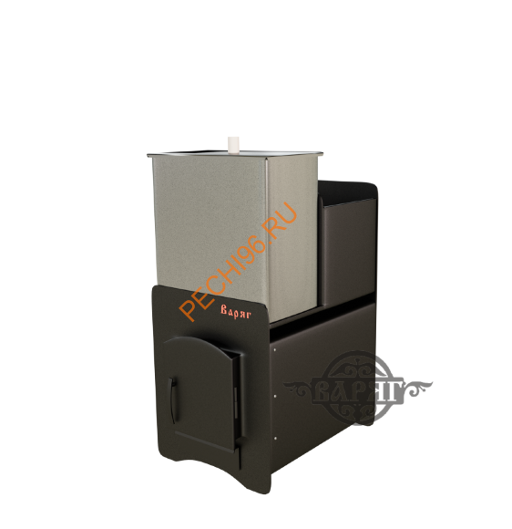 Печь банная Варяг Пересвет 16 КТК бак нерж 45 л