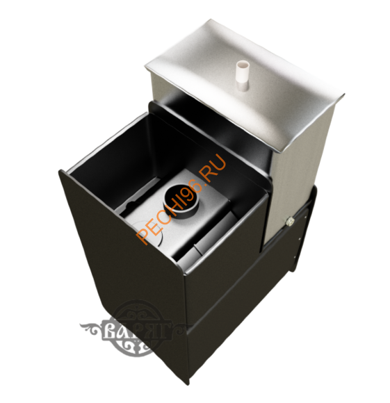 Печь банная Варяг Пересвет 16 КТК бак нерж 45 л