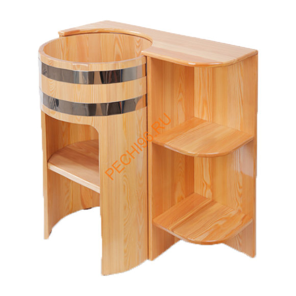 Умывальник стойка односторонний Maestro Woods из лиственницы Умывальник стойка односторонний Maestro Woods из лиственницы