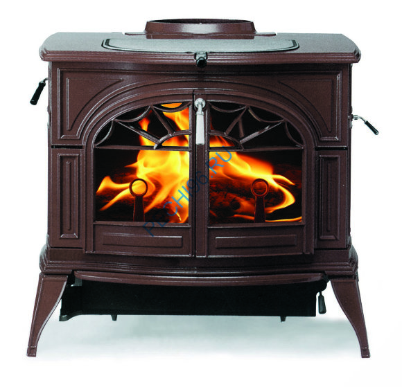 Чугунная печь Vermont Castings Encore коричневый