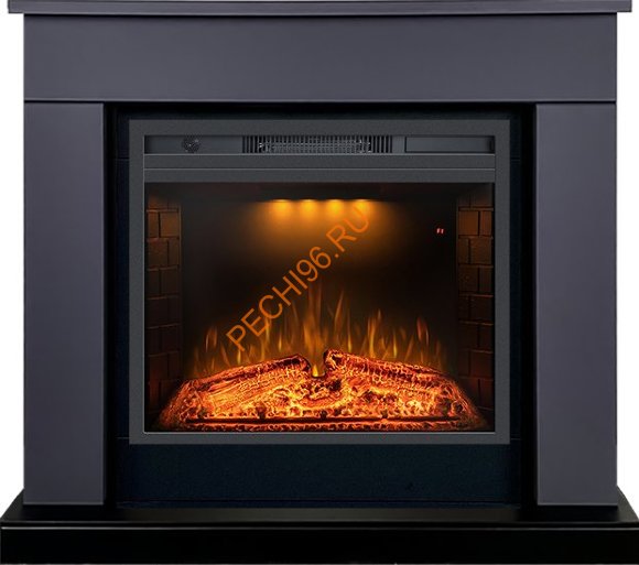 Электрический камин Royal Flame Bergen 23 Серый графит с очагом Emerald 23