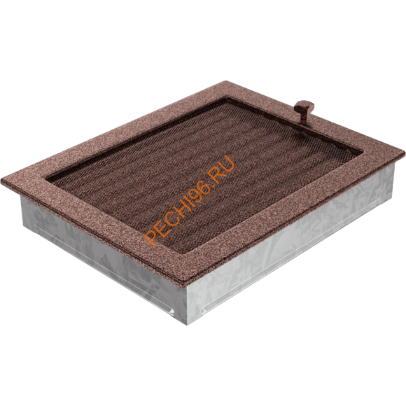 Вентиляционная решетка Kratki 22/30МХ 220х300 мм латунь