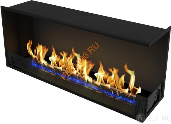 Встраиваемый угловой очаг ZeFire STANDART 1200
