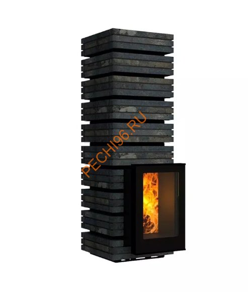 Дровяная банная печь Grill'D Shaman Long, 3 каменки Дровяная банная печь Grill'D Shaman Long, 3 каменки