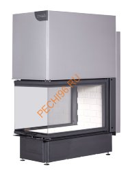 Каминная топка Экокамин ДЕЛЬТА 900 три стекла