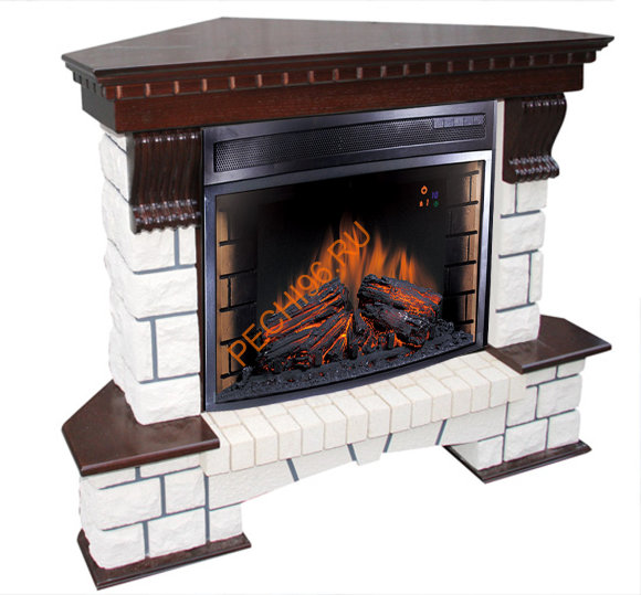 Портал Royal Flame Pierre Luxe угловой под очаг Dioramic 25FX