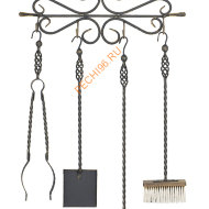 Каминный набор Везувий Кованный N160B